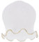 Uonlytech Chandelier Light Shade Frosted Glass Lamp Tulip Flower lamp Shade Barrel lamp Shade Lily lamp Shade Shade Flower Shaped Flower Light Fixture