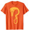 Billie Eilish Offizielles orangefarbenes Monster T-Shirt