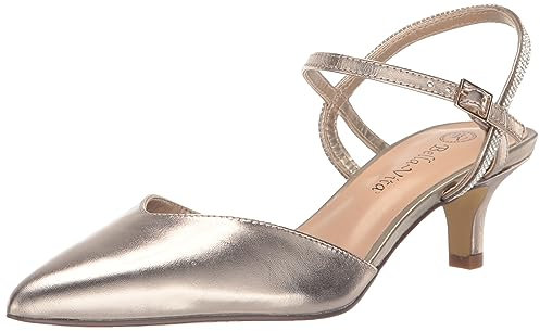 Bella Vita Damen Katriana Pumps, Champagnerleder, 39 EU Schmal
