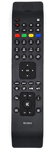 Ersatz TV Fernbedienung passend für Vestel RC4800 / Funai/Telefunken/Dual/Finlux/Celcus/Hitachi/JVC/Bush