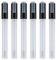 Kobeleen Marqueurs rechargeables vides, stylo de peinture vide, marqueurs Graffiti acryliques, pointe ronde/ciseau pour peinture à colorier, 6 pièces