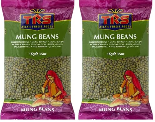 TRS Haricots Mungo 1 kg 1 Unité (Lot de 2)