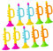 TOYANDONA 12st Trompete Spielzeug Signalhorn-Spielzeug Für Kinder Spielzeug Für Trompetenkrachmacher Blasinstrument Für Kinder Krachmacher-Spielzeug Spielzeugset Puzzle Kleinkind Plastik
