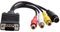 NIEI VGA Adapter to TV S-Video RCA Out Cable for PC Video