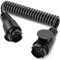 XoiesLAuto 3M Extension Lead Cable-13 Core Trailer Cable Male & Male Plug Adaptor,13Pin Trailer Extension Cable For Caravan Motorhome Campervan Trailer RV