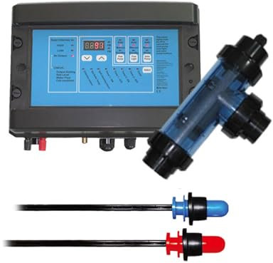 Machine à chlore au sel de piscine 3 en 1, équipement de piscine, générateur de chloration électrolytique au sel,15g/h
