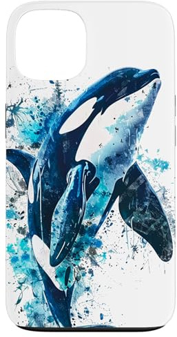 Orca t mit einem niedlichen Orca-Wal Hülle für iPhone 13