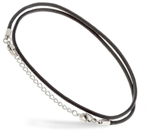Motti Way Bracelet Cheville Femme, Bracelet Chevilles Femmes Inoxydable, Bijoux Cheville Femme, Bracelets Chevilles Femmes En Corde Nautique Noire, Chaîne De Pied Waterproof