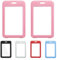 Lot de 2 porte-cartes d'identité, double face transparents avec fenêtres horizontales, porte-badges en plastique transparent imperméable pour bureau, école, cartes de crédit, cartes d'exposition,