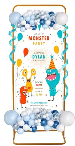 WOLEGM Cartello di benvenuto per matrimonio, 1,5 m, grande benvenuto con viti a farfalla fisse, per indicazioni stradali, menu, piani di seduta, oro