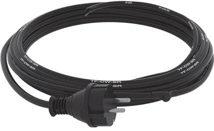 Termofol Selbstregulierendes Heizkabel CW-SR – Frostschutz für Rohre, einfache Montage innen/außen, energiesparend, IPX8, Länge 6m, langlebige Rohrbegleitheizung