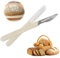HJYDGJ 20 cuchillos de desayuno de acero inoxidable, cuchillo de pan, cuchillo de panadería, juego de cuchillos para baguette, pan, panadero, masa, cuchillo de afeitar, cuchillo de masa, para usar en