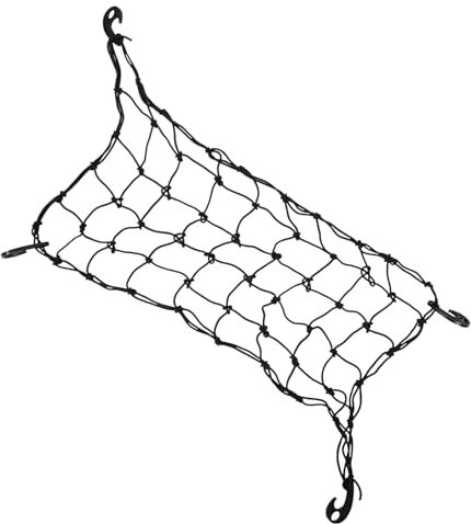 JECOMPRIS Auto Gepäcknetz 90x50cm Aus Elastischem Gummi Für Dach Und Kofferraum Robustes Dachgepäcknetz Für Pkw SUV Und Pick up Zur Sicheren Ladungssicherung
