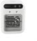 Entgoinggo Portable Air Conditioner USB Rechargeable Personal Air Cooler Fan with 1800mAh Battery 2 Speeds 2 Mist Modes for Home Car Office Travel