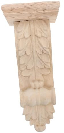 PartyKindom Holzkonsolen Für Regale Geschnitzte Dekorative Applikationen Im Europäischen Stil Holzapplikationen Für Möbelecken Dekorative Konsolen Mit Römischen Säulen