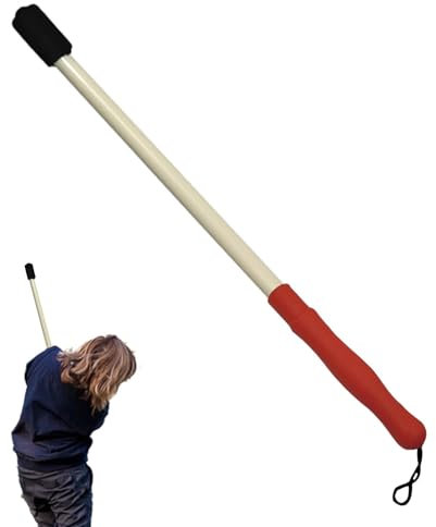 Genérico Golf-Schwing-Stick, Golftrainingsschläger, tragbare Golftrainingshilfe, Präzisionswort für Anfänger, erfahrene Profis, PO