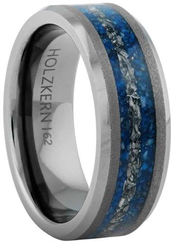 HOLZKERN Herrenring Sumo Meteorit/Lapislazuli sumo-meteorit-lapislazuli