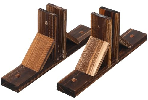 WATIIFUFU 2pcs Fence Support Lawn Picket Fence Stand Holder Wood Stable Easy to Install Base for Small Practical Part for Yard Garden