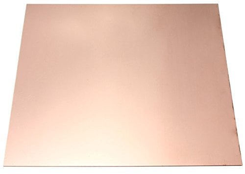 EsportsMJJ 0,8 mm * 100 * 100 mm Reine Kupfer-Cu-Blech