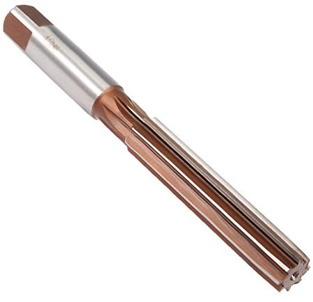 sourcing map Hand Reamer 16mm Alloy Tool Steel H8 8 Straight Flutes Hand Milling Cutter Tool Metric Reaming Drill Bit for Metal