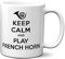 Planetacase - Taza Keep Calm and Play French Horn - Regalo para Músicos - Cerámica 330 mL - Apta para Microondas y Lavavajillas - Diseño Original, Play French Horn