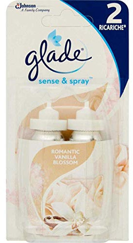 Glade Sense & Spray 2 Nachfüllpackungen Romantic Vanilla Blossom 2 x 18 ml