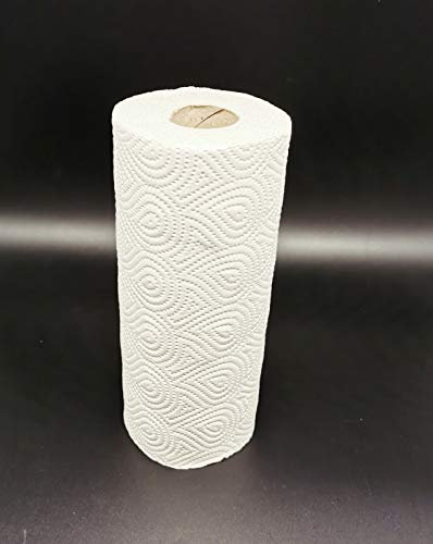 Lot de 32 rouleaux de papier essuie-tout 3 plis 8 x 4