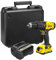 STANLEY FATMAX Taladro Percutor de 18V V20 con 2 Baterías de Litio-Ion de 2.0Ah y Estuche de Herramientas, SFMCD711D22-QW