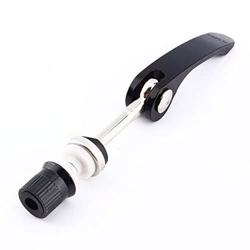 Alloy Cycling Sattelstütze Schnellverschluss, Fahrradklemme Schnellverschluss Für Bike Rennrad Fahrrad Schnellspanner für Fahrradklemmen, Schwarz
