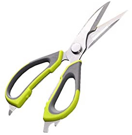 U.Uberlux 7 in 1 Schere, Allzweckschere, Küchenschere, Geflügelschere, Schere, Haushalt, Büro, Stoff, Universal, Papier, Textil,