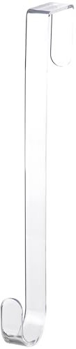 Clear Plastic Door Wreath Hanger, 12 inch