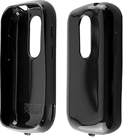 caseroxx Schutzhülle für Unihertz Jelly 2 in schwarz – Flexibles TPU-Case aus stoßfestem Gummi, passgenaue Handy-Tasche mit Kantenschutz & rutschfestem Grip