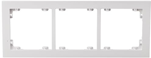 DECO Rahmen 3-fach weiß DR-3 Karlik Elektrotechnik 5903418062286