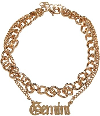 Urban Classics Unisex Zodiac Golden Anklet