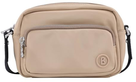 Bogner Ladies Fiss Lidia Shoulderbag Beige - Elegante Moderne Damen Umhängetasche, Größe One Size - Farbe Sahara