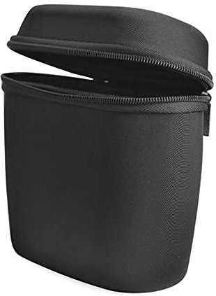 subtel® Lautsprechertasche für Bose SoundLink Color 2 Lautsprecher Karabiner Tasche Musikbox Transport Speaker Case Tragetasche Hülle - stoßfest, gepolstert, schwarz