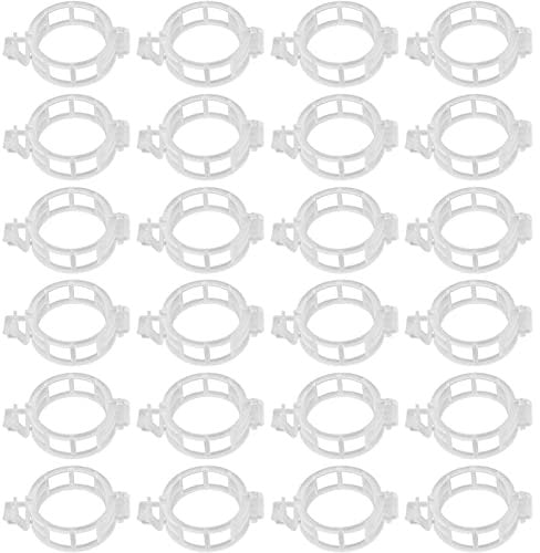 200PCS Plant Support Clips,Tomato Plant Support, for Climbing Plants,Plant Clips for Climbing Plants Garden Plant Supports (200, White)