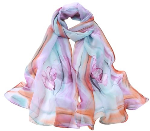 FAIRYGATE Stola für Abendkleid Schals & Tücher für Damen Tuch Chiffon Halstücher Kopftuch Halstuch Schal für Damen Tücher Stola A5013