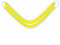 LiLiTok Striscia luminosa a LED per console PS5, striscia luminosa per host arcobaleno, decalcomanie autoadesive per PS5, accessori da gioco, giallo., Cartella portadocumenti