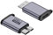10Gbps USB C Buchse auf Micro B, 2 Stück USB Type C Buchse auf USB 3.0 Micro B Stecker Konverter für Datenübertragung für SSD Laufwerke, Tablet, Kamera, Laptop - 2 Stück