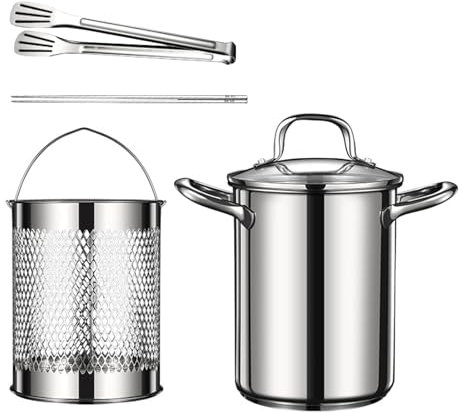 Ollas limpiadoras. Ollas para freír eficientes