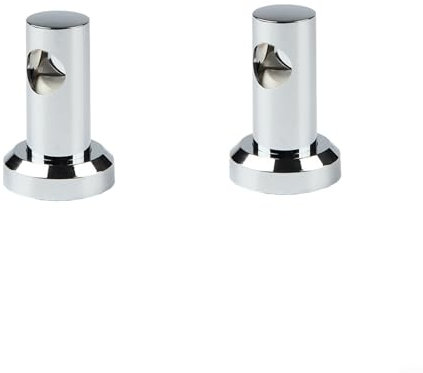 HOHOVYVY Support mural pour pommeau de douche, 22 mm, support mural, barre de douche, support en ABS (2 pièces)