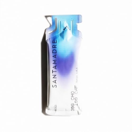 SANTA MADRE | Gel Energético | Pack 9 unidades | 30CHO 100 CAF | Tamaño 9x60g | Activar organismo | Alimento deportivo | Energy gel | Con cafeína (Soda)