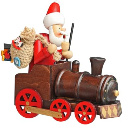 Generisch Räuchermännchen Weihnachtsmann im Zug
