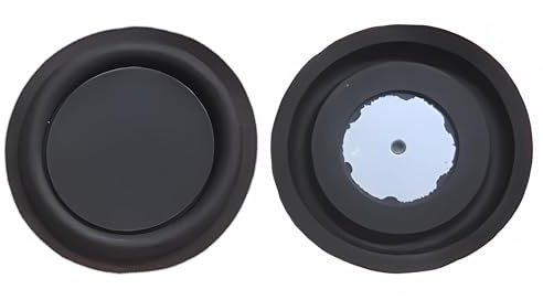 honselia Bass-Lautsprecher, passiver Heizkörper, 50 mm, verstärkter Bass, Hilfs-Vibrationsplatte, Subwoofer, Vibrationsmembran für Tieftöner, 2 Stück
