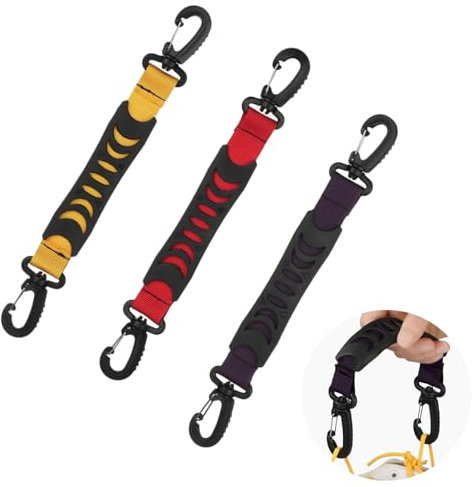 Cosiesnest 3 Stück Skates Carry Leash Ski Straps und Pole Carrier Ski-Tragegurt Rollerskates Tragbarer Tragegriff Rollschuh Trageband Skischuhe Trageband Einkaufen Gurtband Handle (B)