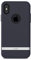 Moshi Vesta for iPhone X - Schutzgehäuse aus Stoff - Marineblau