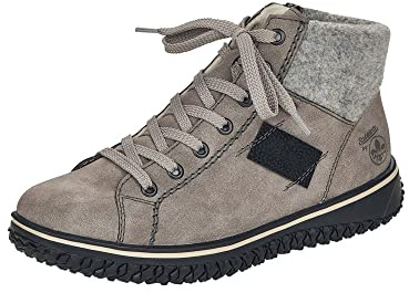 Rieker Z4230-40 Damen Sneaker high Synthetik grau grau