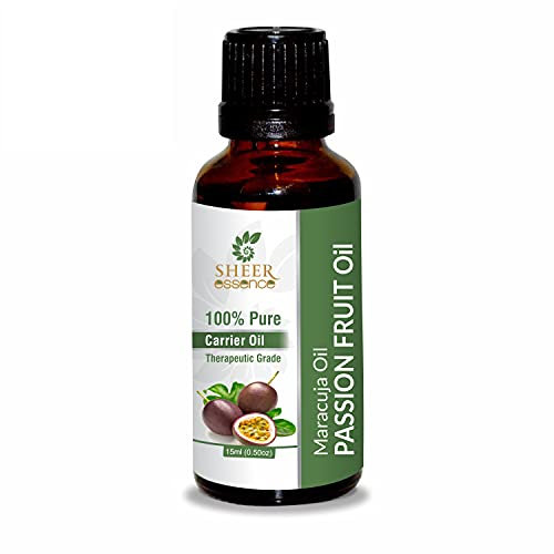 Passion Fruit Seed (Maracuja) Oil -(Passiflora Edulis)- Carrier Oil 100% Pure Natural Undiluted Uncut Therapeutic Grade Oil 0.33 FL.OZ