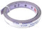 Vogueing Tool, Righello autoadesivo con sistema metrico in acciaio inossidabile, metro a nastro con lettura da sinistra a destra, 0-10 m, per seghe, binari a T, strumenti (bianco)